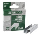 СКОБЫ МЯВАЛЬНЫЕ 8 мм ТИП 53 ДЛЯ TAKER 1000 шт. STALCO