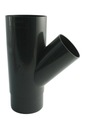 Marley Gutters TEE 45' Трубы 105/75 Графит