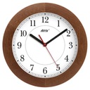 Zegar drewniany solid #1 ciemny dąb/krokowy
