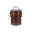 BROWN ATTEMPT Z LID METAL DESIGN RETRO  photo 15