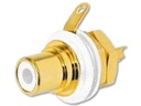 РОЗЕТКА RCA NEUTRIK REAN NYS367-9, БЕЛАЯ