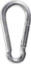 Карабин для веревок ОЦИНКОВАННЫЙ DIN5299C 4х40мм 4мм