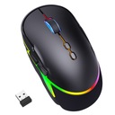 БЕСПРОВОДНАЯ ИГРОВАЯ КОМПЬЮТЕРНАЯ МЫШЬ С ПОДСВЕТКОЙ, ТИХАЯ, ЭРГОНОМИЧНАЯ