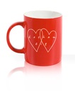 Керамическая кружка с ГРАВИРОВКОЙ в подарок - ДЕНЬ ВАЛЕНТИНА