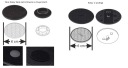 TAPIS DE SOL VELOURS LUX BMW X5 E70 2007-2013R.+ RZEPY NOIR AVEC COULEUR GRISE LAMOWKAphoto 9