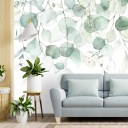 ПРИРОДА ЛИСТЬЯ фотообои 400х280 см ПРЕМИУМ обои