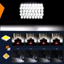 2ШТ ФАРА РОБОЧА 42LED ГАЛОГЕН 180W 12V 24V ДІОДНА IP67  (18756909136) фото min 8