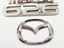 INSIGNIA EMBLEMA LOGOTIPO GF V PARTE TRASERA MAZDA 626 GE4V51730 GE4T51721 GE4T51711 