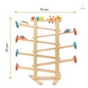 ДЕРЕВЯННАЯ ПОЛКА ДЛЯ ШАРОВ LULILO IRI 70CM XXL