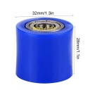 8MM VERSATILE TENSIONER ROLLERS CHAINS WHEEL PULLEY GUIDE WHEELS DO MOTORCYCLE BLUE  photo 5