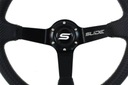 STEERING WHEEL SPORTS TYPE SLIDE CARBON OFFSET90MM 