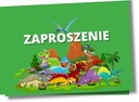 ПРИГЛАШЕНИЯ НА ДЕНЬ РОЖДЕНИЯ ДИНОЗАВРОВ 15х10см