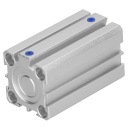 ПНЕВМАТИЧНЕ АЛЮМІНІЄВИЙ ЦИЛІНДР ПОВІТРЯ ОТВІР DWUSTRONNEGO DZIALANIA 25 MM SDA25X50  фото 7