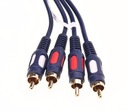 Кабельный кабель 2XRCA 2XRCA CHINCH 2 RCA каплевидный 10 м RK230 Vitalco Cinch x2