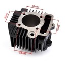 CILINDRO CON CULATA DE CILINDROS 4T 110 CCM 52,40X13MM, CROSS QUAD MOTOROWER AC 