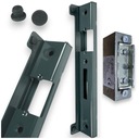 УЗКАЯ КАССЕТА ЭЛЕКТРИЧЕСКОГО ЗАМКА 40X17 АНТРАЦИТОВЫЙ КОРПУС ЭЛЕКТРИЧЕСКОГО ЗАМКА