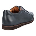 Мужская кожаная обувь темно-синяя Lancerto Gordon 43