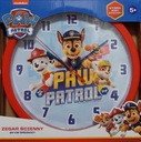 Детские настенные часы Paw Patrol, 24 см, диаметр, красные
