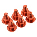 6 PIECES BOLTS DO FASTENERS PROTECTION GOLENI MOTORCYCLE O HIGH WYTRZYMALOSCI  photo 6