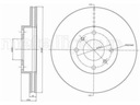 2× METELLI 23-0545 DISC BRAKE photo 2 - milautoparts-fr.ukrlive.com