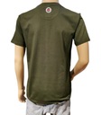 U.S. POLO ASSN bavlnené tričko vlajka khaki L Dominujúca farba zelená