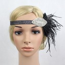 Повязка на голову Lady Feather Fascinator, 1920-е годы, женская