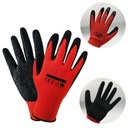 ЛАТЕКСНЫЕ РАБОЧИЕ ПЕРЧАТКИ, С ЛАТЕКСНЫМ ПОКРЫТИЕМ, ПРОЧНЫЕ 10