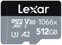 Pamäťová karta SD Lexar LMS1066512G-BNANG 512 GB Maximálna rýchlosť zápisu 120 MB/s