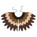 CAPEA OWL CAPEA, КОСТЮМ ПТИЦЫ СОВЫ, КОРИЧНЕВЫЙ, 43 см