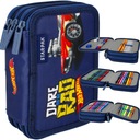 Футляр для карандашей с тремя отделениями и HOT WHEELS
