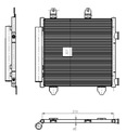 CONDENSATEUR RADIATEUR DU CLIMATISEUR 350445 NRF photo 3 - milautoparts-fr.ukrlive.com