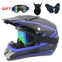 CASCO PARA MOTOCICLETA OFF-ROAD ENDURO MOTOCROSS +GOGLE + CAPO + GUANTES 