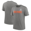 Назва команди Miami Dolphins NFL Triblend Team Grey Heather T-Shirt Nike