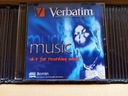 Verbatim Music CD-R Audio 10 шт. стационарные записи.