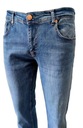 Pánske šortky svetlá džínsovina, rovná nohavica 42 Strih rovný