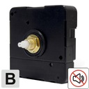 МЕХАНИЗМ B бесшумные часы FLOWING FLEXISTYLE