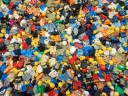 Конструктори Lego , оригінальні елементи мікс 1 кг з фігуркою замовити в Україні