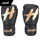 Рукавиці Hook Fighting Чорний Кошик 16Oz