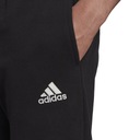 Мужские спортивные костюмы Adidas Cotton Sweatpants черного цвета, хлопок. С