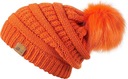 Женская зимняя шапка с помпоном REDESS