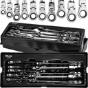 ВСТАВКА 10 шт. СЛОМАННЫЕ КОМБИНИРОВАННЫЕ КЛЮЧИ 8-19 мм