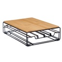 KÁVÉKAPSZULA TARTÓ BAMBUSZ ACÉL SERIS 32 KAPSZULA 31X21X8,5 Márka Kinvara