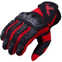 HUSAR MX1 КРАСНЫЕ ТЕКСТИЛЬНЫЕ МОТОЦИКЛОВЫЕ ПЕРЧАТКИ