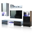 БЕЛЫЙ ЧЕРНЫЙ СЕКЦИЯ ЛОФТ БЛЕСК ДЛЯ ГОСТИНОЙ – ИДЕАЛЬНО В СОВРЕМЕННОМ ЛОФТЕ