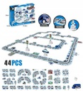 Tor Dla Samochodów Puzzle 44 elementy + Autko