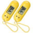 ЧАСЫ СТУДЕНЧЕСКИЕ ЭЛЕКТРОННЫЕ ПОДВЕСНЫЕ ЦИФРОВЫЕ 2 ШТ.