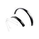 КРЫЛО 28 ДЮЙМОВ СТАЛЬНОЕ ПЕРЕДНЕЕ + ЧЕРНОЕ ЗАДНЕЕ