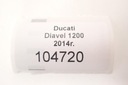 Ducati Diavel 1200 14-18 Przewód hamulcowy Numer katalogowy części 104720