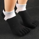 4x Toe Socks Mesh Athletic Yoga Crew Socks Veľkosť Uniwersalny