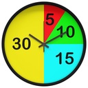 Настенные часы Silent Dalton, организация 25 см